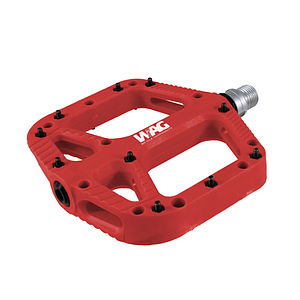 **WAG FLAT MTB PEDALS RED
