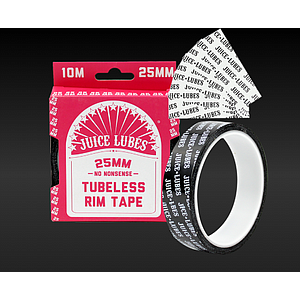 JUICE LUBES TUBELESS SELF-ADHESIVE TAPE 25mm X 10 M