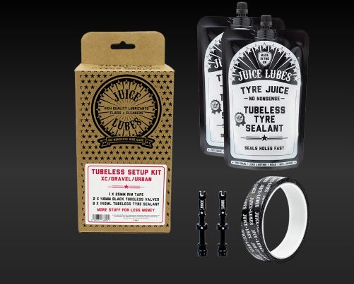 JUICE LUBES TUBELESS SET UP KIT XC/GRAVEL/URBAN