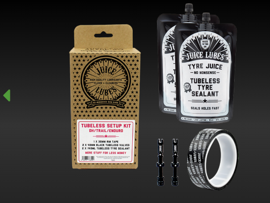 **JUICE LUBES TUBELESS SET UP KIT DOWNHILL/TRAIL/ENDURO