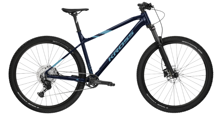 KROSS LEVEL 5 S 29ER WHEEL(16&quot;) NAVY BLUE/LIGHT BLUE /GLOSSY