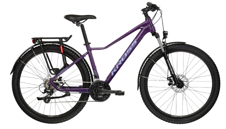 KROSS LEA 2.0 EQ 27&quot; WHEEL (17&quot;)PURPLE/PURPLE/GLOSSY