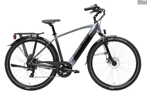 **ADRIATICA E1 28" MAN E-BIKE METALLIC GREY