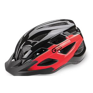 **GES VARIK HELMET BLACK/RED M (54-58)