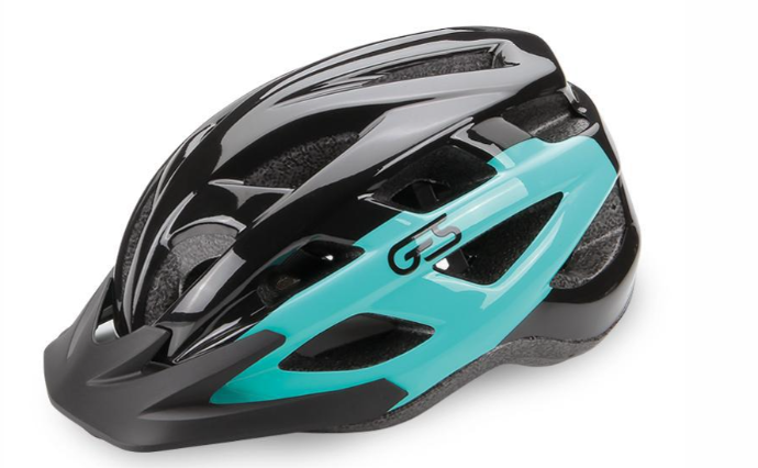**GES VARIK HELMET BLACK/CELESTE M (54-58)