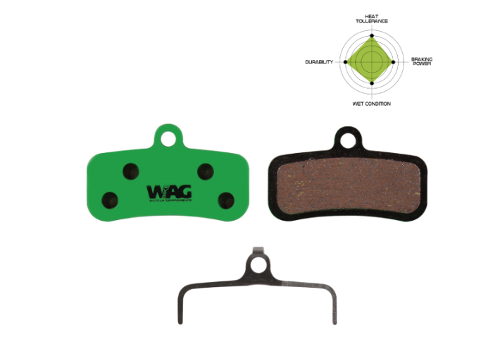 WAG SHIMANO SAINT 820 ORGANIC E-BIKE SHIMANO PADS