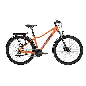 KROSS LEA 2.0 EQ 27" WHEEL (17")ORANGE/NAVY BLUE/GLOSSY