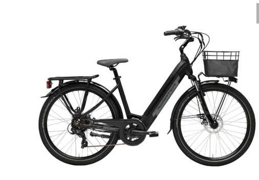 **ADRIATICA E1 26" LADY E-BIKE BLACK