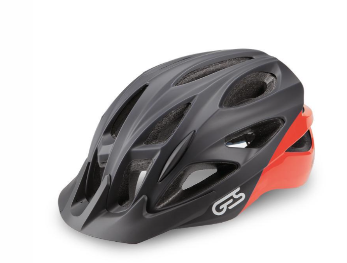 **GES REVO HELMET BLACK/RED M (54-58)