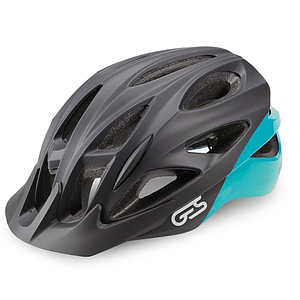 **GES REVO HELMET BLACK/CELESTE M (54-58)
