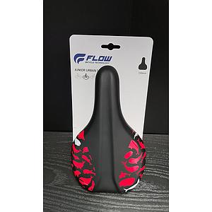 **FLOW JUNIOR SADDLE BLK/RED