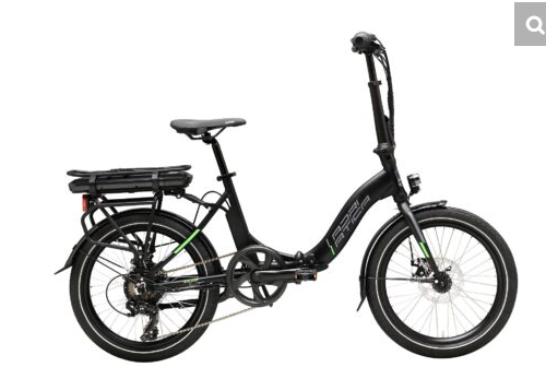 ADRIATICA E-SMILE LOW STEP 20" (FOLDING)  E-BIKE  BLACK