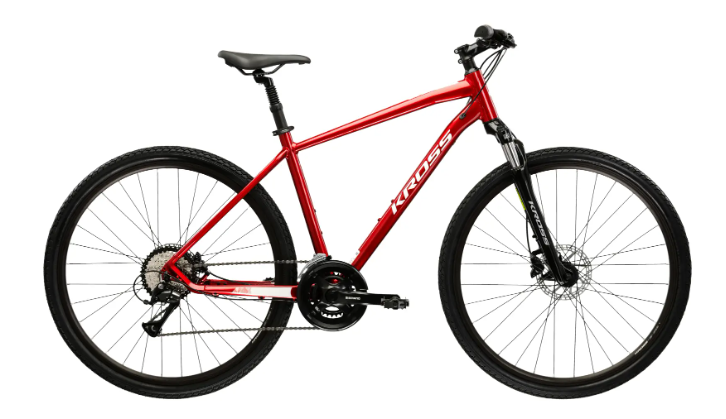 KROSS EVADO 4.0 M MAROON/WHITE/GLOSSY 23&quot;
