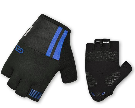 GESS COURSE MITTS XL, BLACK/BLUE