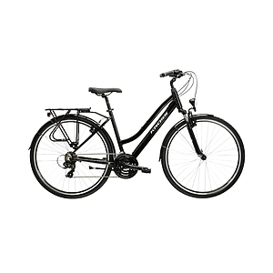 KROSS TRANS 1.0 D LADY'S BLACK/SILVER/GLOSS 17"