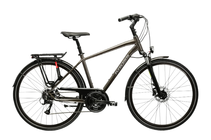 KROSS TRANS GENTS 4.0 BROWN/SILVER/GLOSS 21&quot;