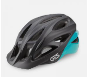 **GES REVO HELMET BLACK/CELESTE L (58-61)