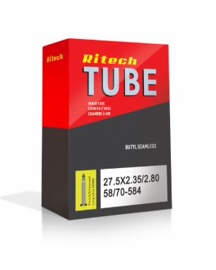 **RITECH TUBE 27.5 X 2.35 /2.80 PRESTA VALVE 48mm