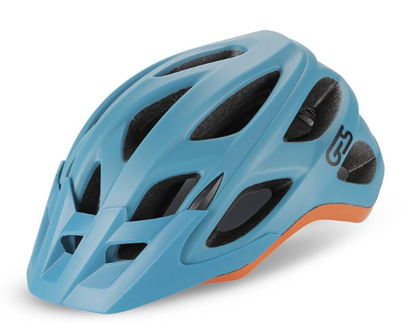 **GES TRAIL HELMET BLUE/ORANGE L (54-62)