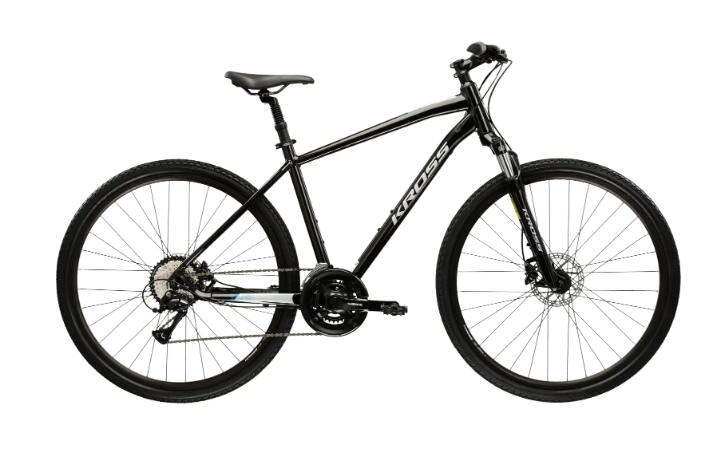 KROSS EVADO 4.0 M BLACK/SILVER/GLOSSY 23&quot;