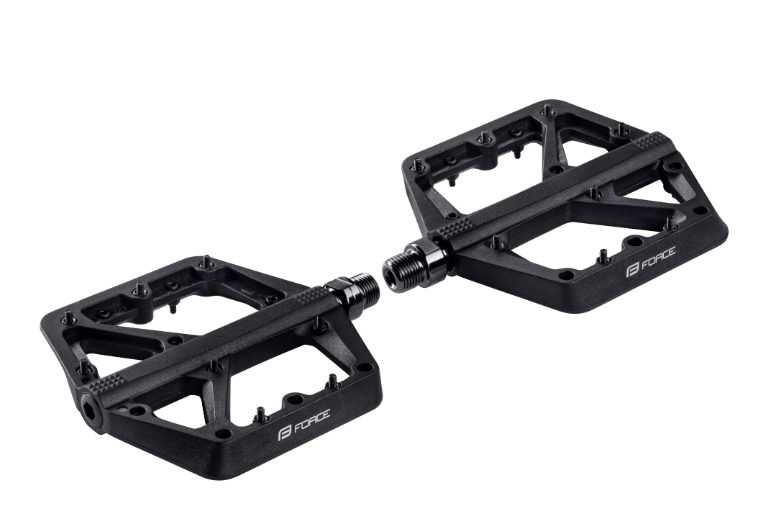 FORCE BLIZZ NYLON PEDALS SEALED BEARINGS , BLACK