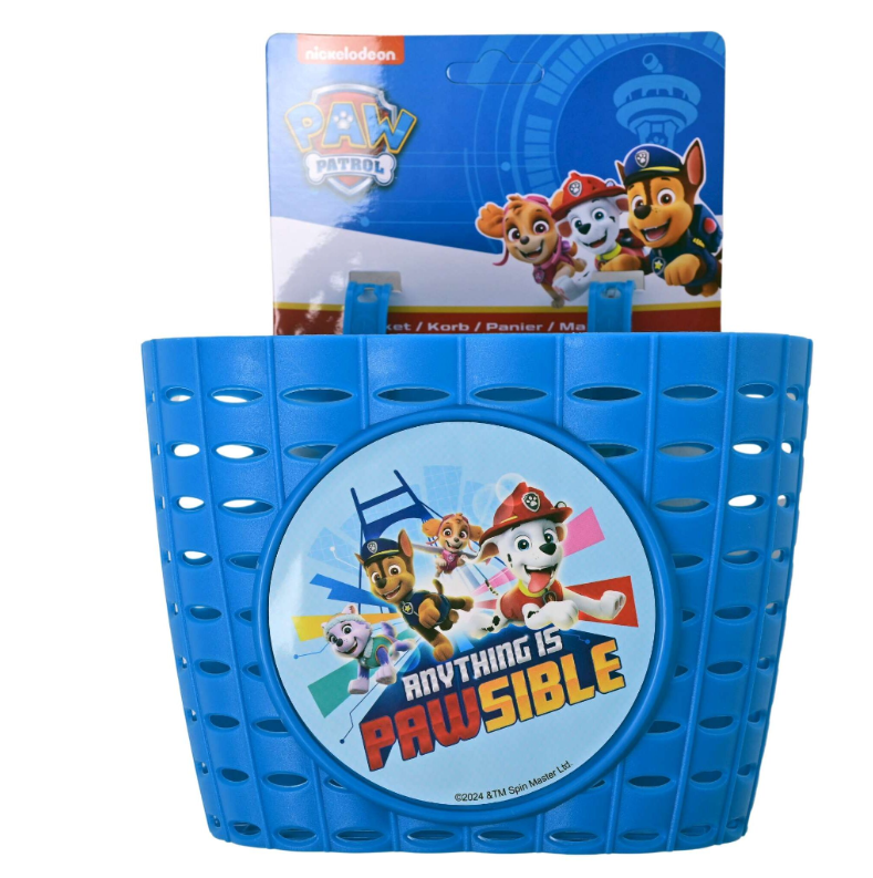 PAW PATROL BIKE BASKET