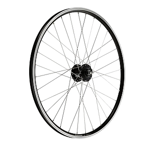 KROSS 700C DYNO HUB FRONT WHEEL BLACK  D/SKIN WALL