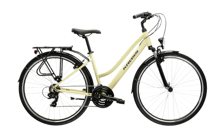 KROSS TRANS 1.0 D LADY'S BIEGE /PURPLE/GLOSS 15"