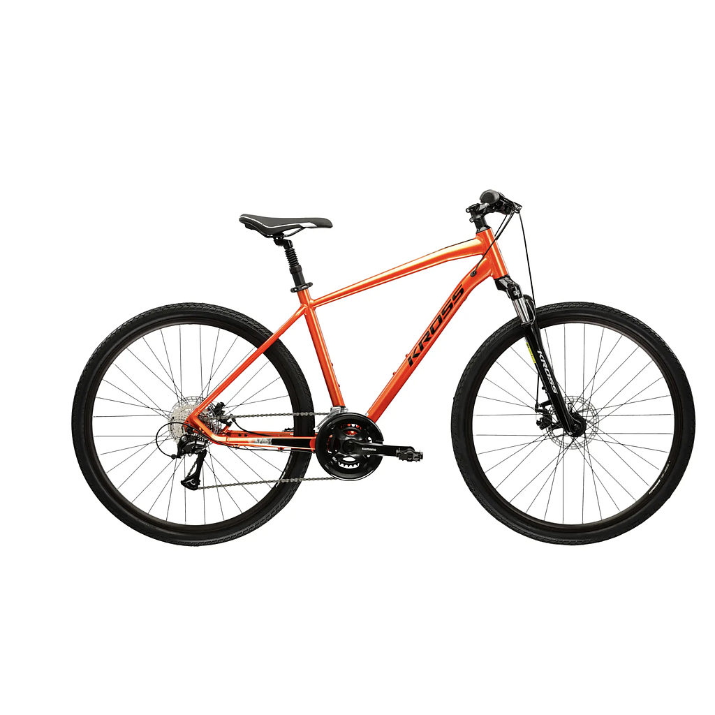 KROSS EVADO 3.0 M ORANGE/BLACK/GLOSSY 19"