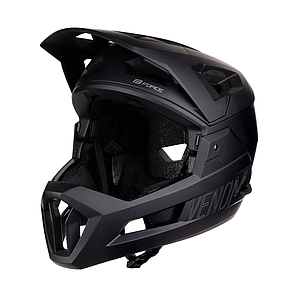 FORCE VENOM DOWNHILL HELMET L-XL(58-61) BLACK