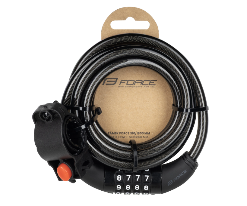 FORCE S10/1800mm COMBINATION LOCK 180CM X 10mm