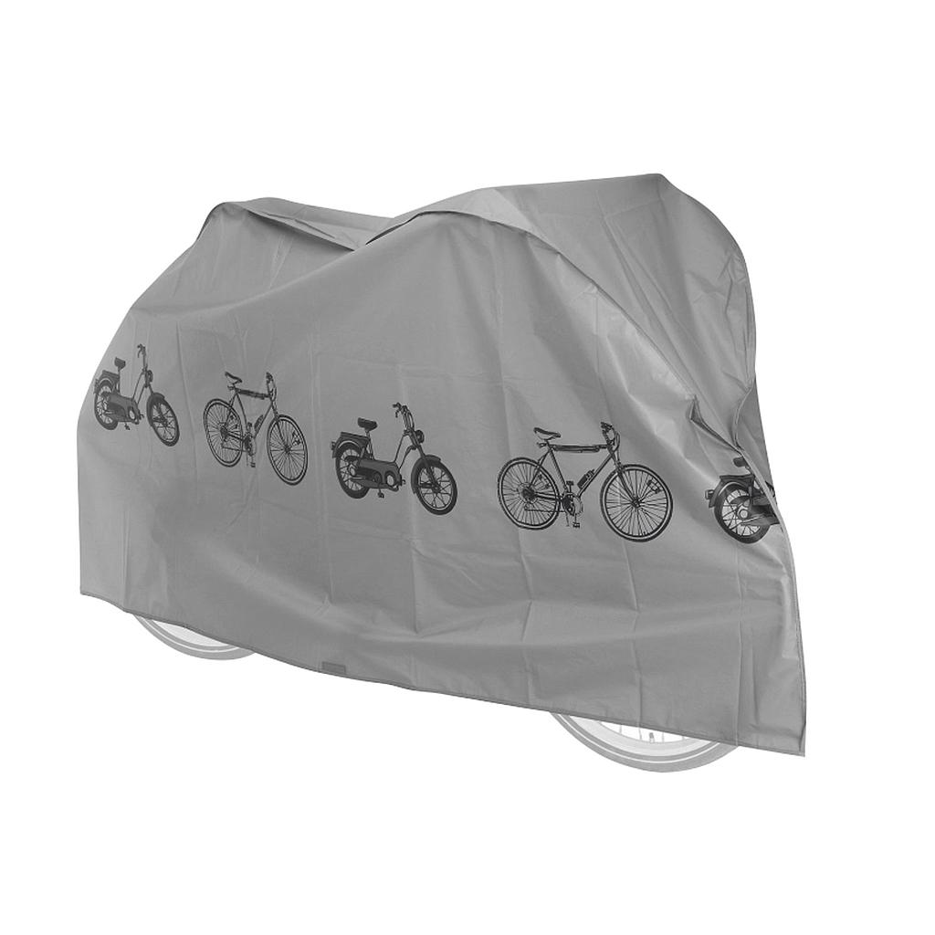 FORCE BIKE COVER 220X120X68CM, SILVER